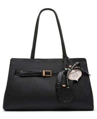 4-Piece Large Laptop Work Tote Handbag Set