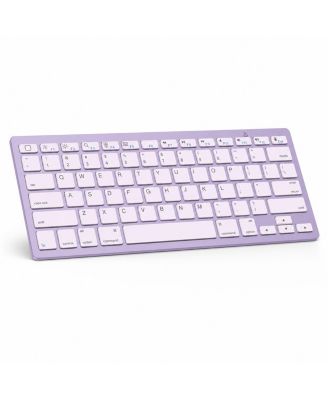 Ultra-Slim Wireless Bluetooth Keyboard for iPad and iPhone