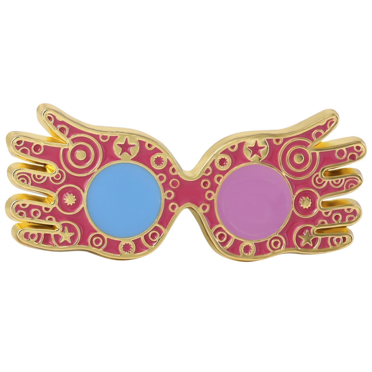 Harry Potter Luna Lovegood Spectrespecs Pin Enamel and Gold-Tone