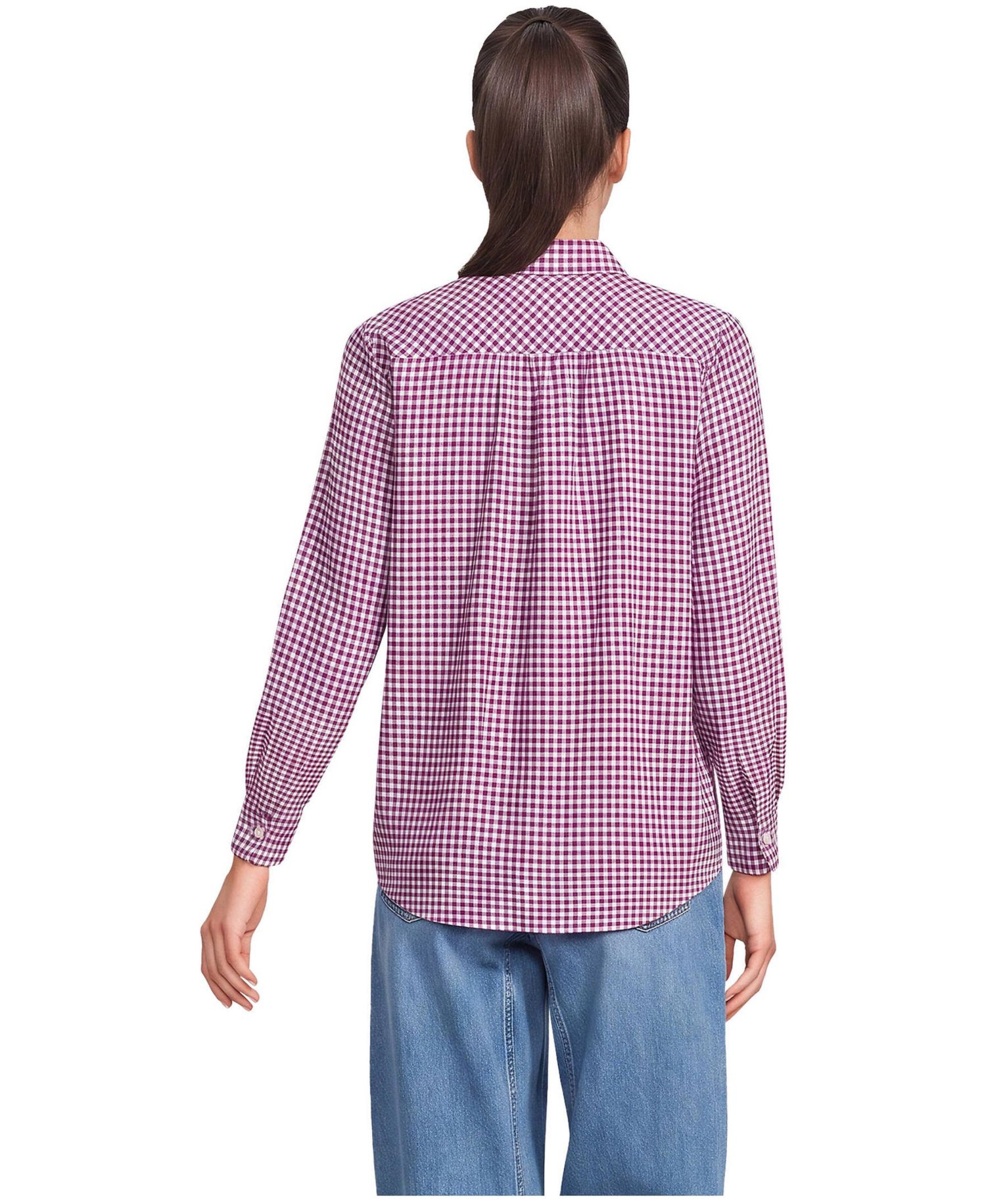 Women's Flannel Boyfriend Long Sleeve Shirt