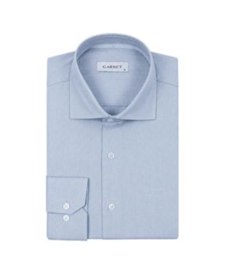 Men's Regular-Fit Solid Long-Sleeve Dress Shirt