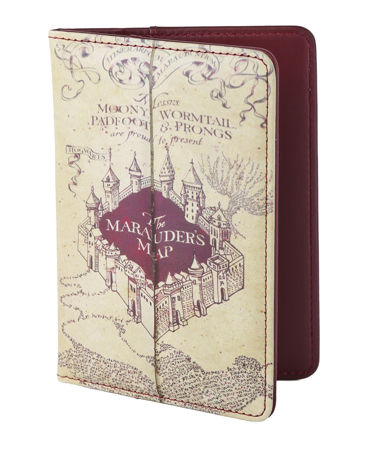 Harry Potter Passport Cover for Travel Official License - Red