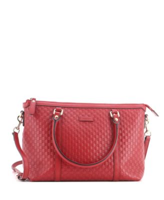 Medium Margaux Tote Microguccissima Leather
