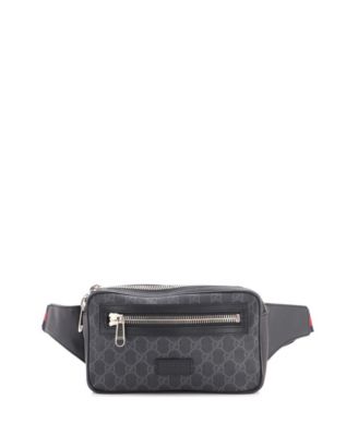 Soft Zip Small Canvas Belt Bag