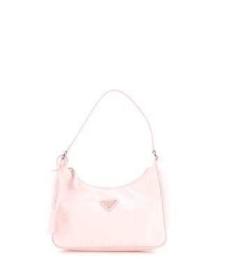 Mini Re-Edition 2005 Hobo Tessuto with Saffiano Leather