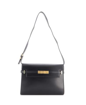 Medium Manhattan Shoulder Bag Leather