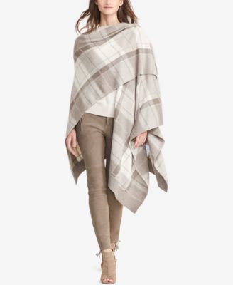 Lauren Ralph Lauren Plaid Poncho