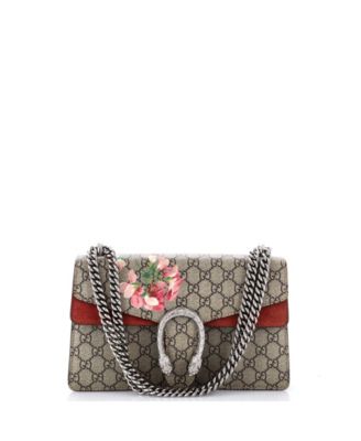 Small Dionysus Blooms Print Chain Strap Shoulder Bag
