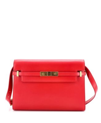 Medium Manhattan Shoulder Bag Leather