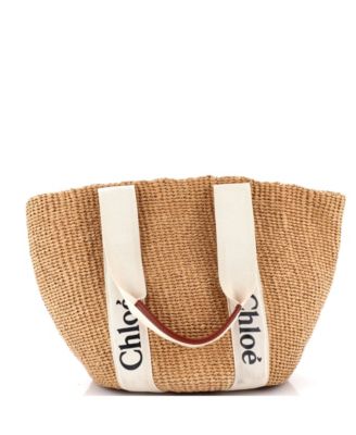 Large x Mifuko Woody Tote Raffia