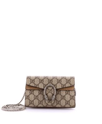 Super Mini Dionysus Bag GG Coated Canvas