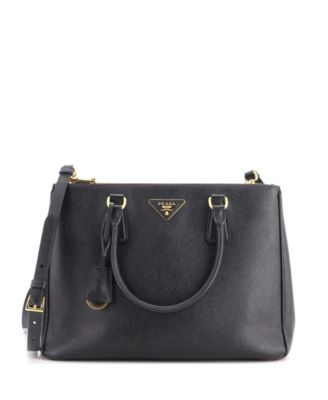 Medium Galleria Double Zip Tote Saffiano Leather