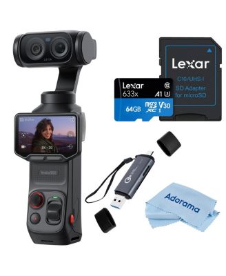 Luna Ultra 8K Dual-Lens Gimbal Standard Combo, w/32GB Card