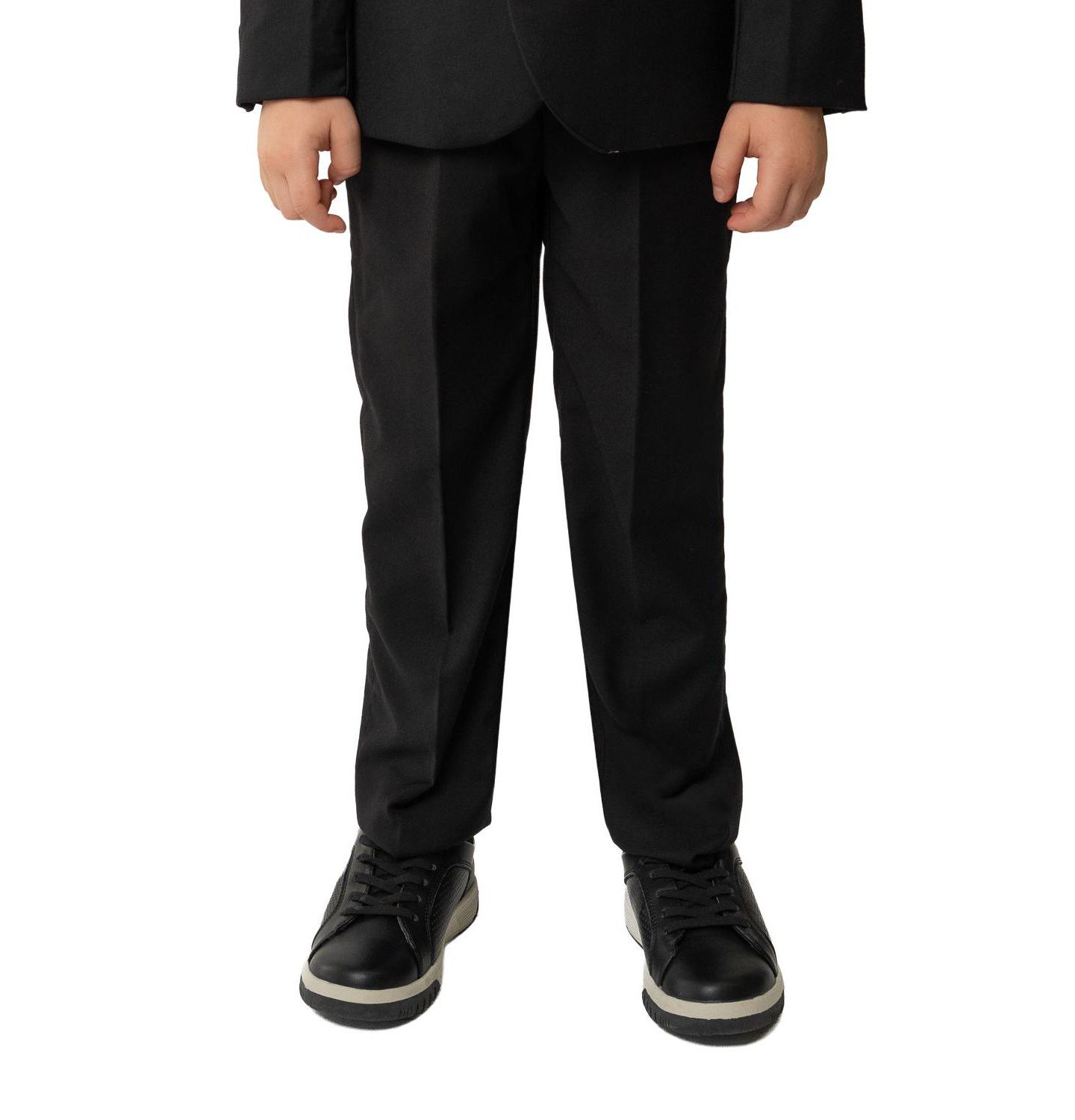 Детский костюм-тройка Peanut Butter Collection 007 Slim Fit, 5 предметов, цвет: Чёрный — фото 5