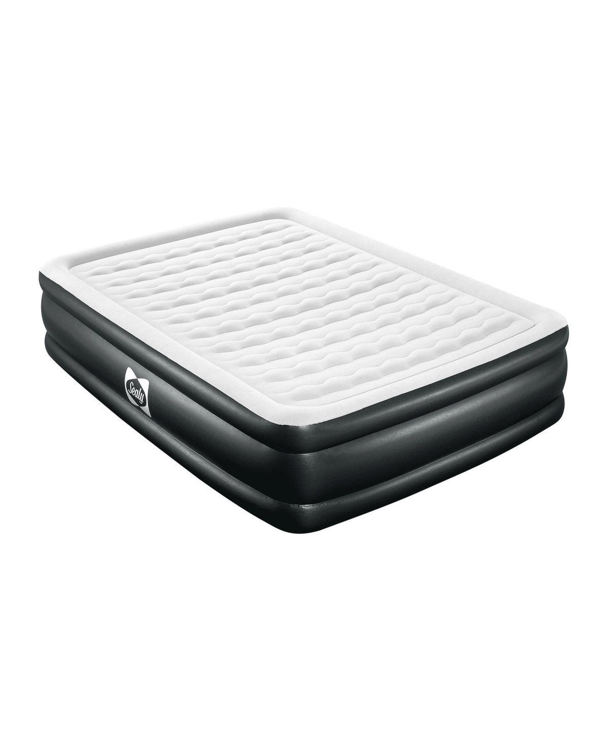Sealy Tritech Queen Sized 18" Air Mattress Bed 2 Person w/Built-In Ac Pump and Bag