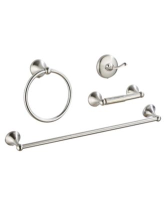 4 Piece Classic Bathroom Hardware Set