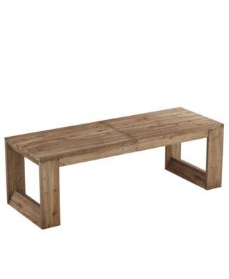 Solid Wood Rectangular Kitchen Table for Dining Room Home and Family