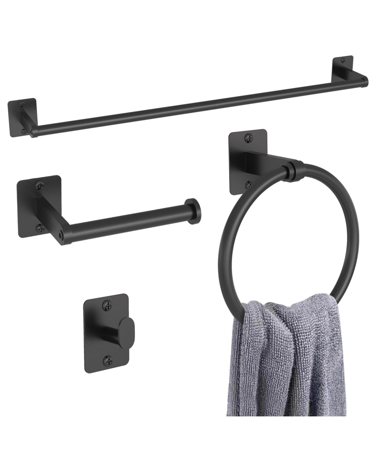 Cyqbd 4 Piece 24" Bathroom Accessories Set Hardware