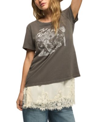 Women's The Beatles Graphic Crewneck T-Shirt
