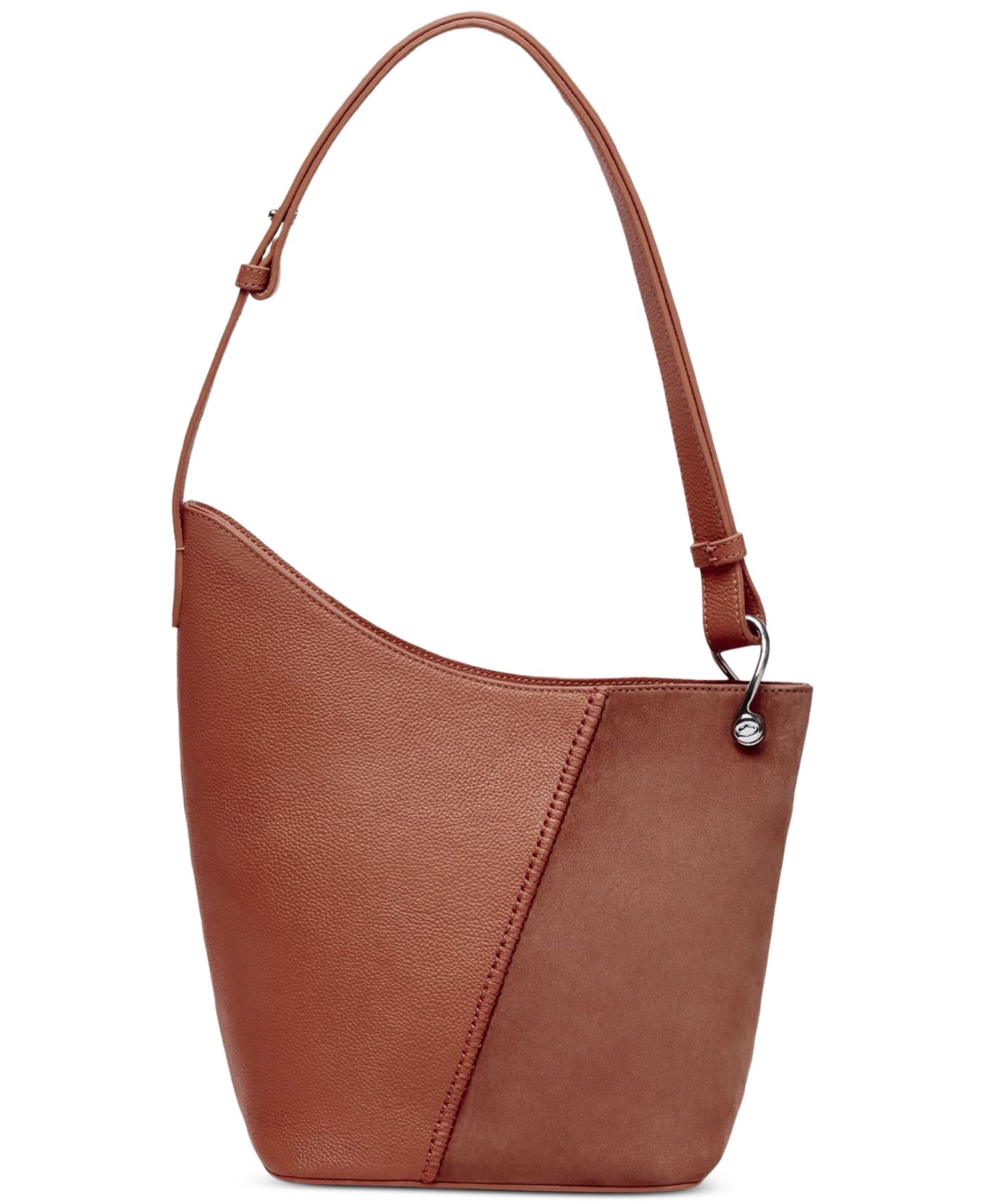 Женская сумка orYANY Sage Mini Bucket Shoulder Handbag, цвет: Коньячный — фото 1