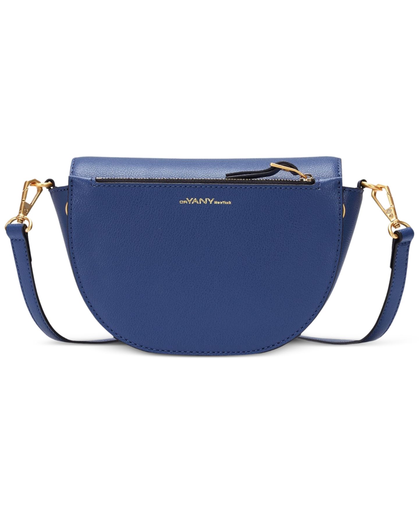 Женская сумка orYANY Lottie Saddle Crossbody, цвет: Тёмно-синий — фото 2