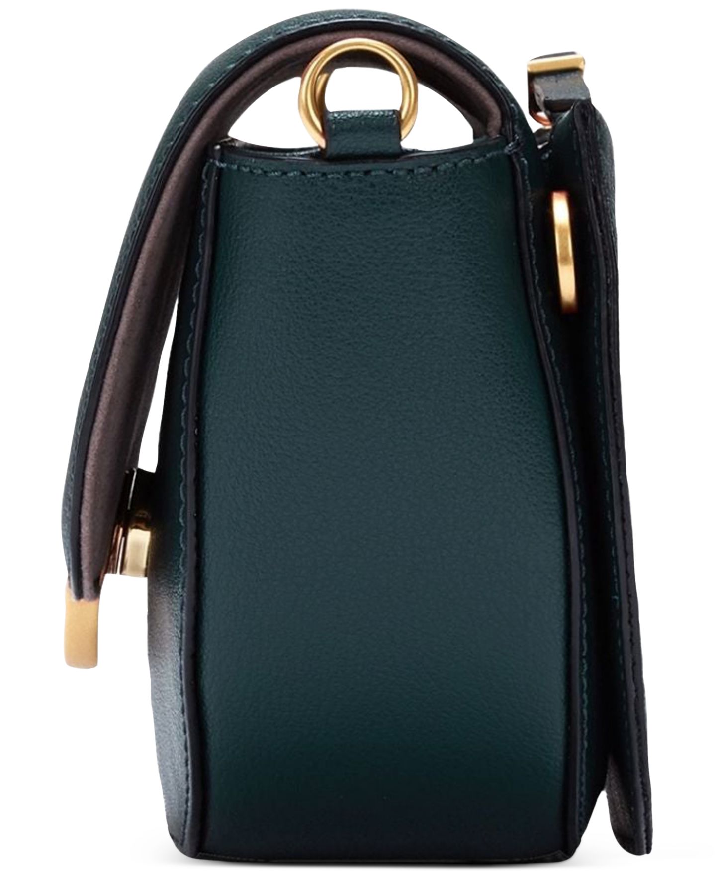 Женская сумка orYANY Lottie Small Saddle Crossbody, цвет: Зелёный, вариант 1 — фото 4