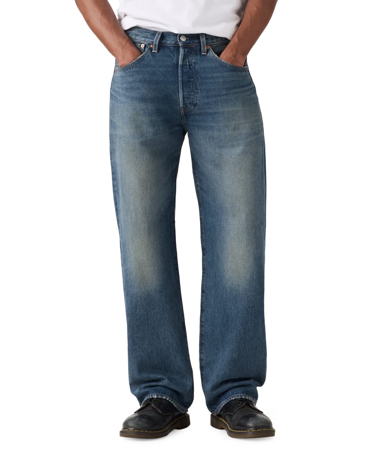 Levi's Men's 501 Loose-Fit Straight-Leg Denim Jeans - Wild Raptor