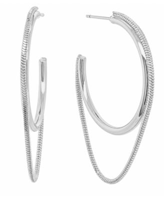 Women's C Hoop Earring
