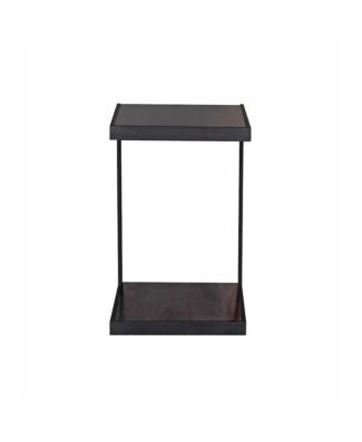 Manzanita Live Edge Solid Sheesham Wood End Table