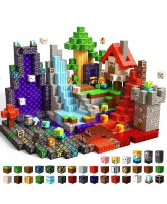 150 Pieces Building Cubes Montessori Sensory Stacking Blocks Birthday Gift