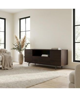 Walnut Laminate TV Console