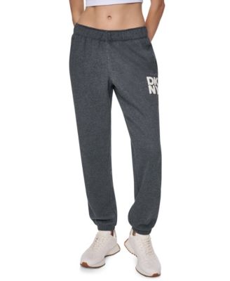 Women's Chenille Applique Logo Mid Rise Joggers