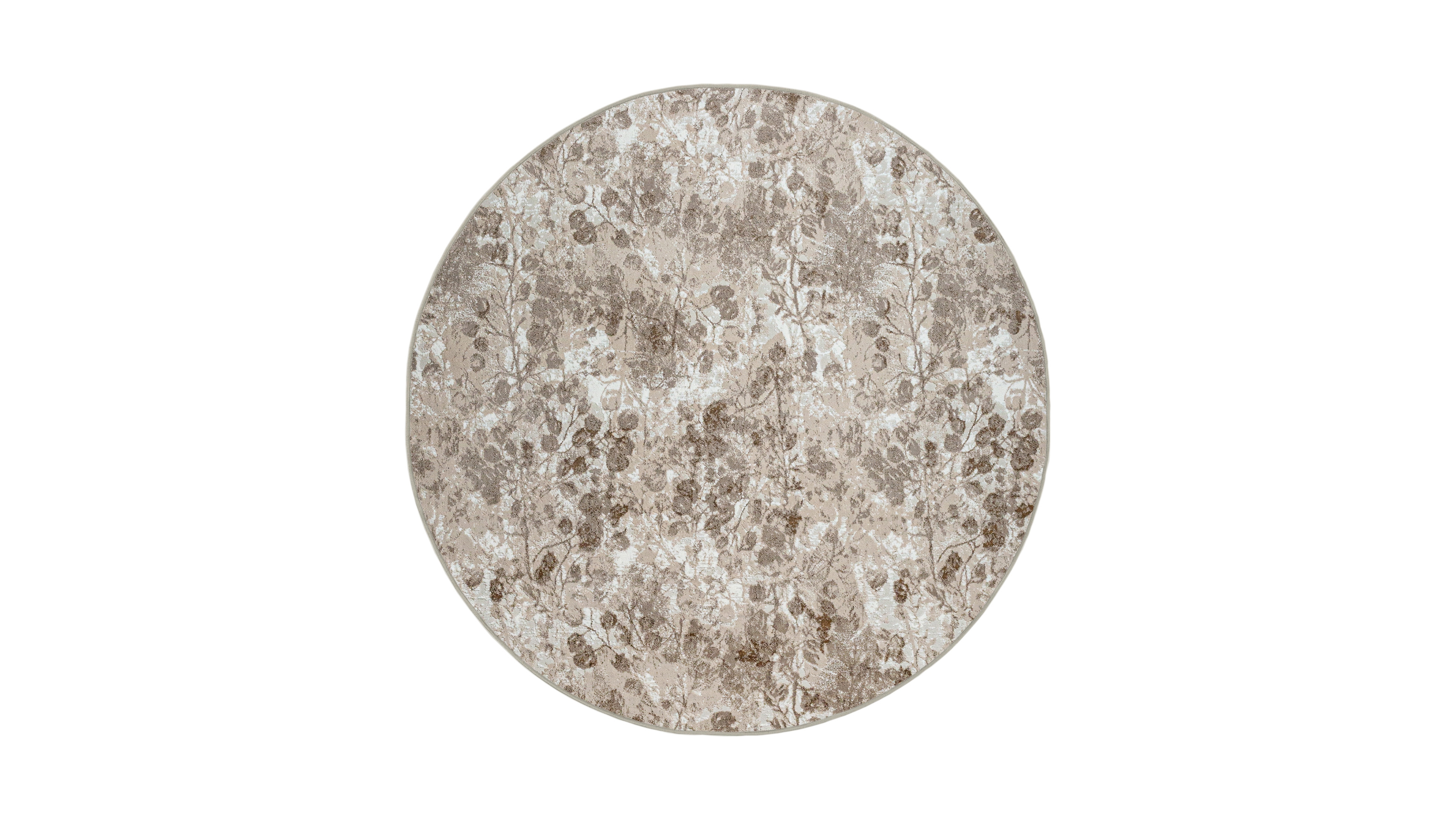 Closeout! Km Home Teola 1242 5'3" x Round Area Rug