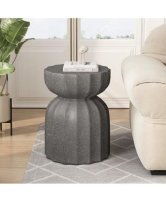 13" Modern Waterproof Coffee Table and Side Table Set of 2