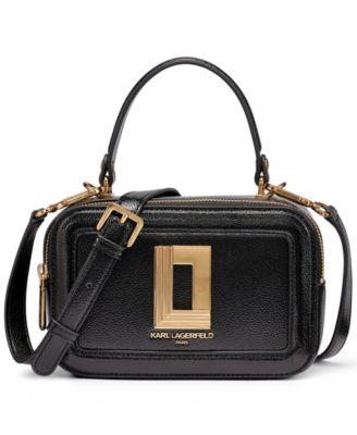 Simone Rhinestone Bow Hangoff Mini Crossbody Handbag