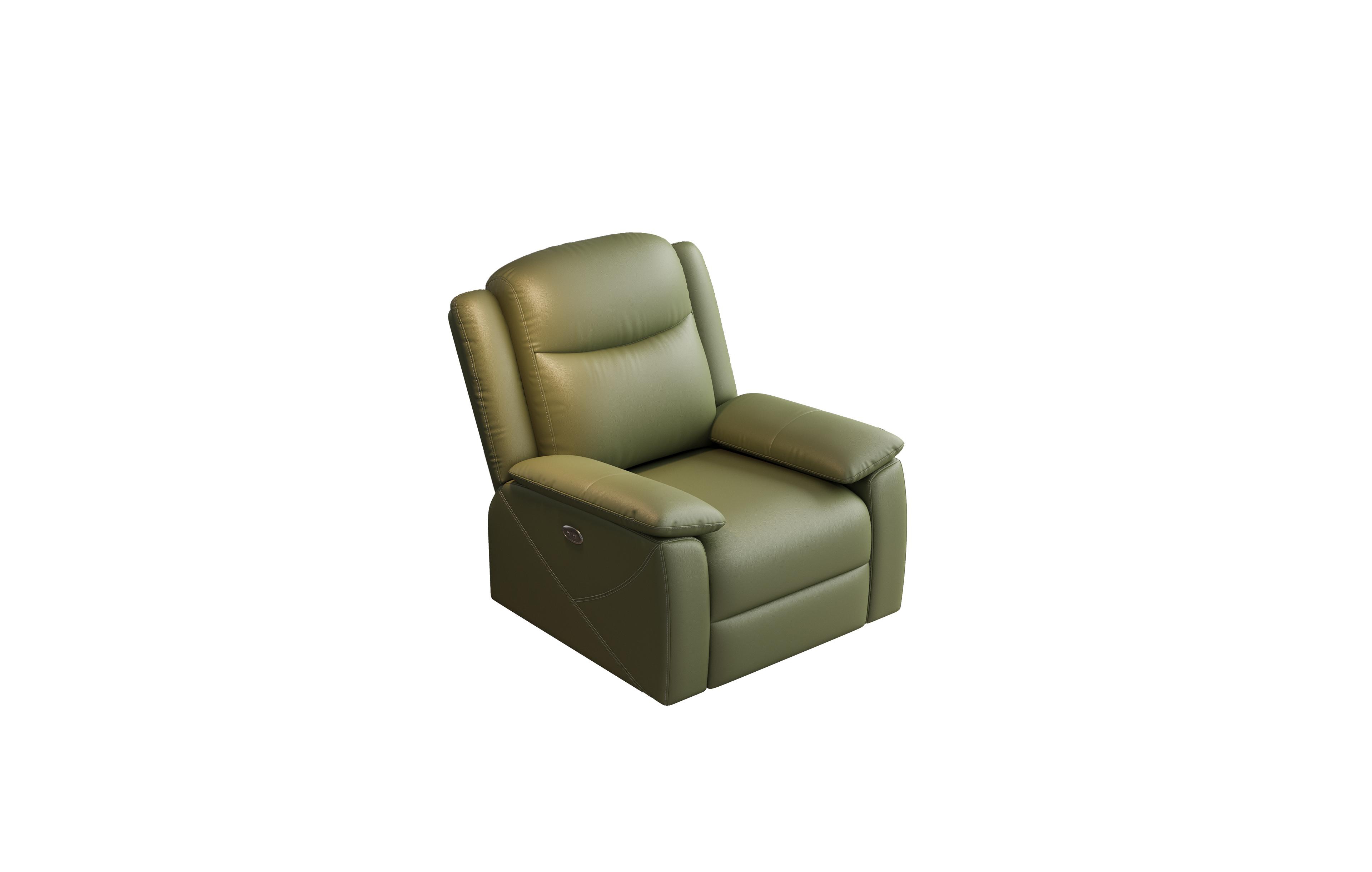 Boyel Living Rocker Fabric Recliner with Electric Reclining and Usb Charging Port