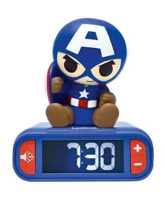 RL800AV1 7.28" Light-Up Backlit LCD Nightlight Alarm Clock