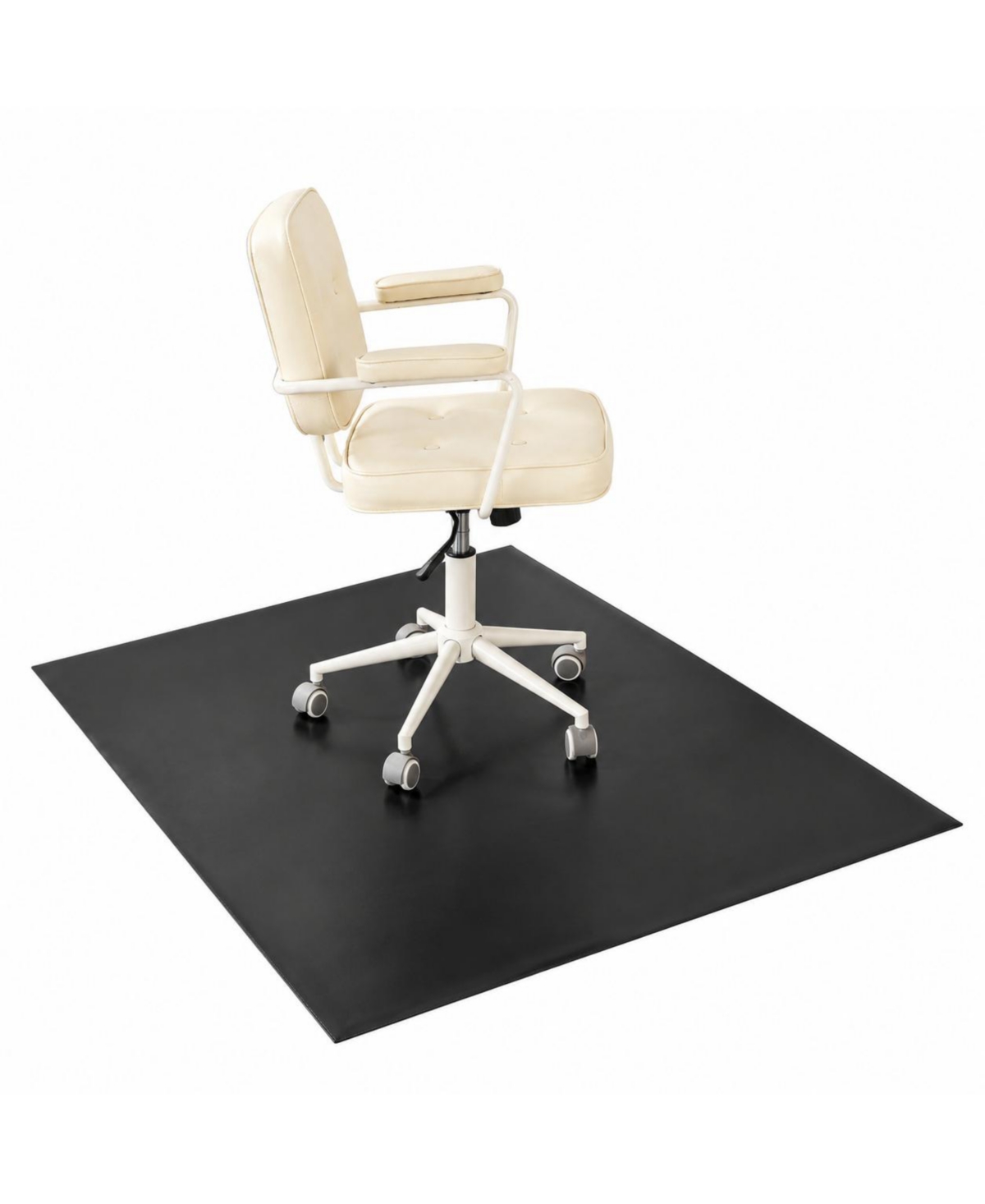 Lowking Clear Office Chair Mat Smooth Rolling Easy Clean Protects Hard Surfaces - Open Miscellaneous 961