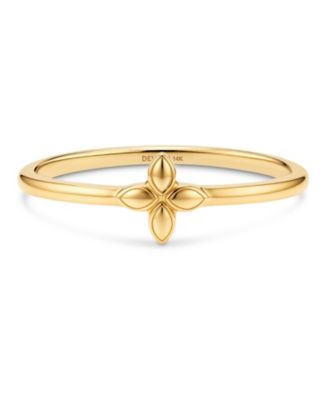 Flower Ring in 14K Gold