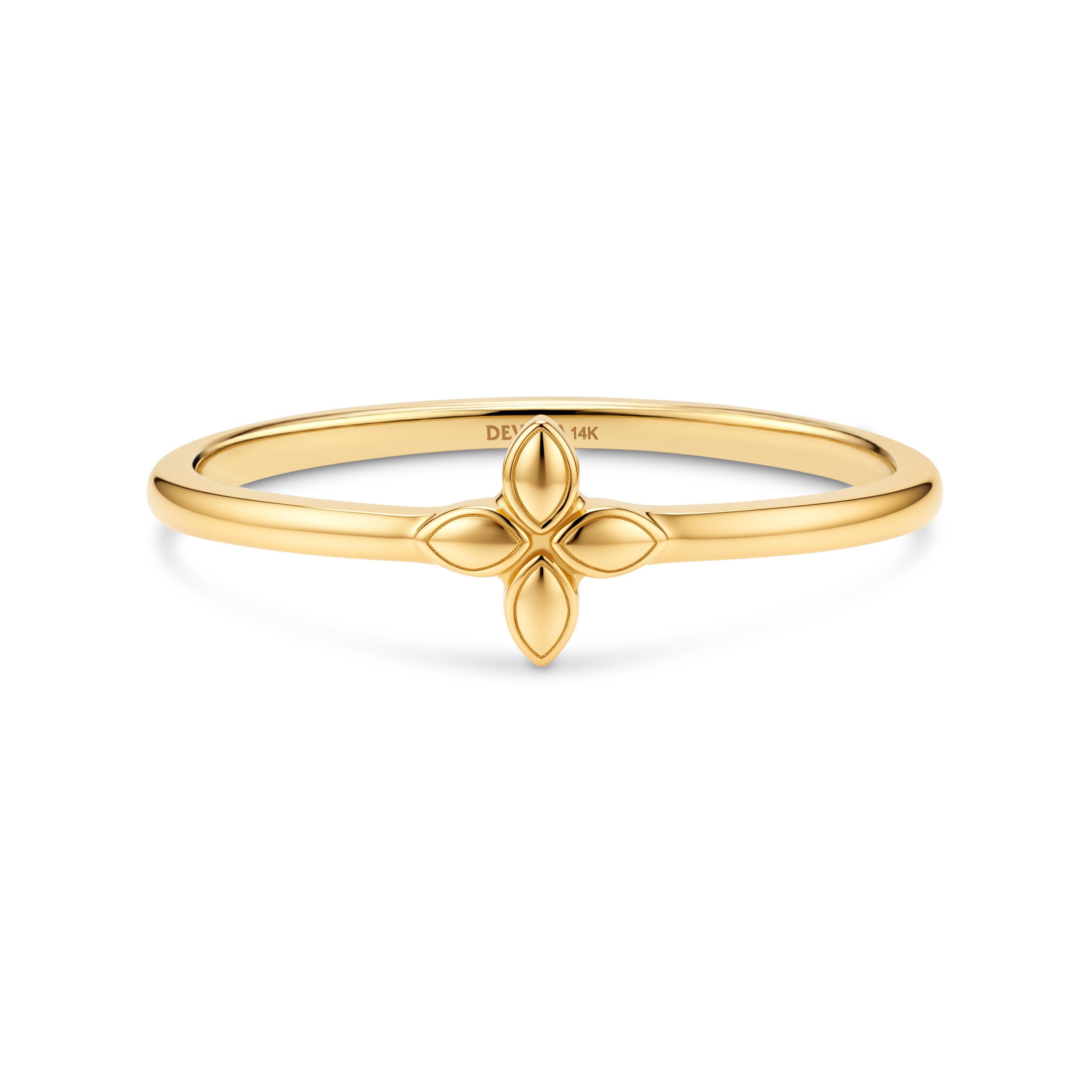 Devata Flower Ring 14K Gold
