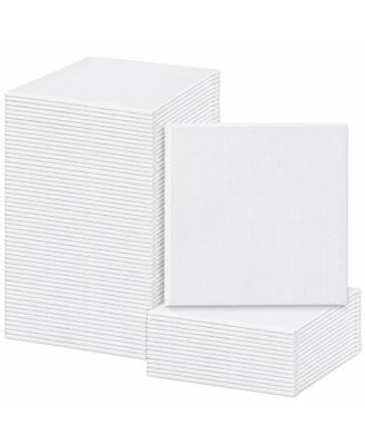 21 Pack Blank Canvas Panels Multi Use Painting Supplies for Artists Adults Kids