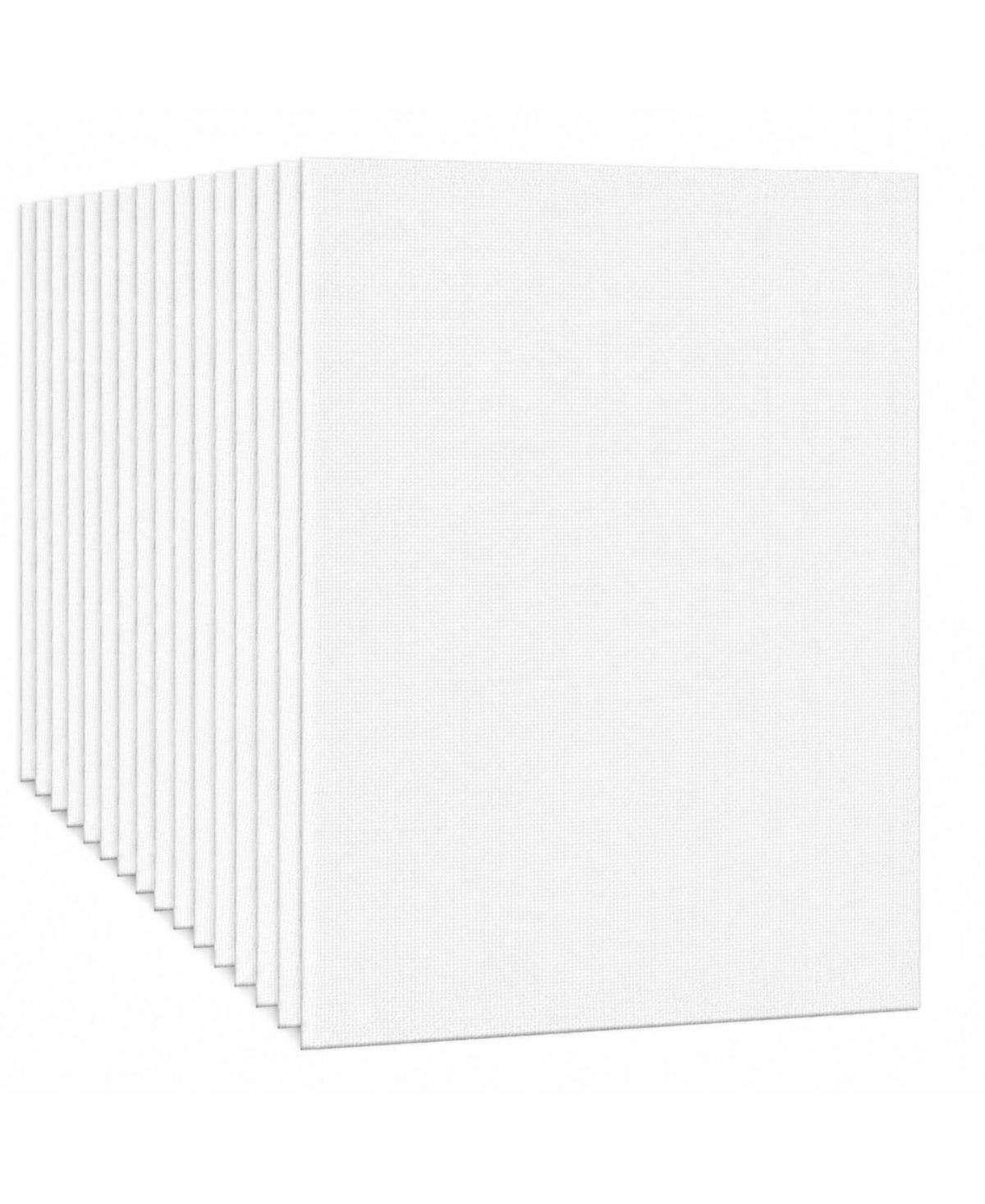 Lowking 21 Pack Blank Canvas Panels Multi Use Painting Supplies for Artists Adults Kids