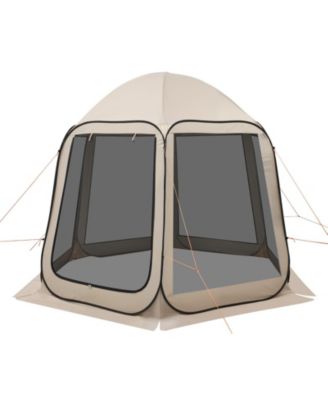 10 x 9.2 feet Pop Up Screen House Tent for 4-8 Person Portable Screened Canopy with Carry Bag