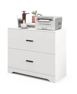 2-Drawer Lateral File Cabinet for Letter or Legal Files
