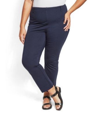 Plus Size Baby Boot Ankle Pant Curvy