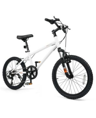 20 in Metal Mountain Bike with 6-Speed Twist Shifter, 110 lb. Capacity, Ages 8+