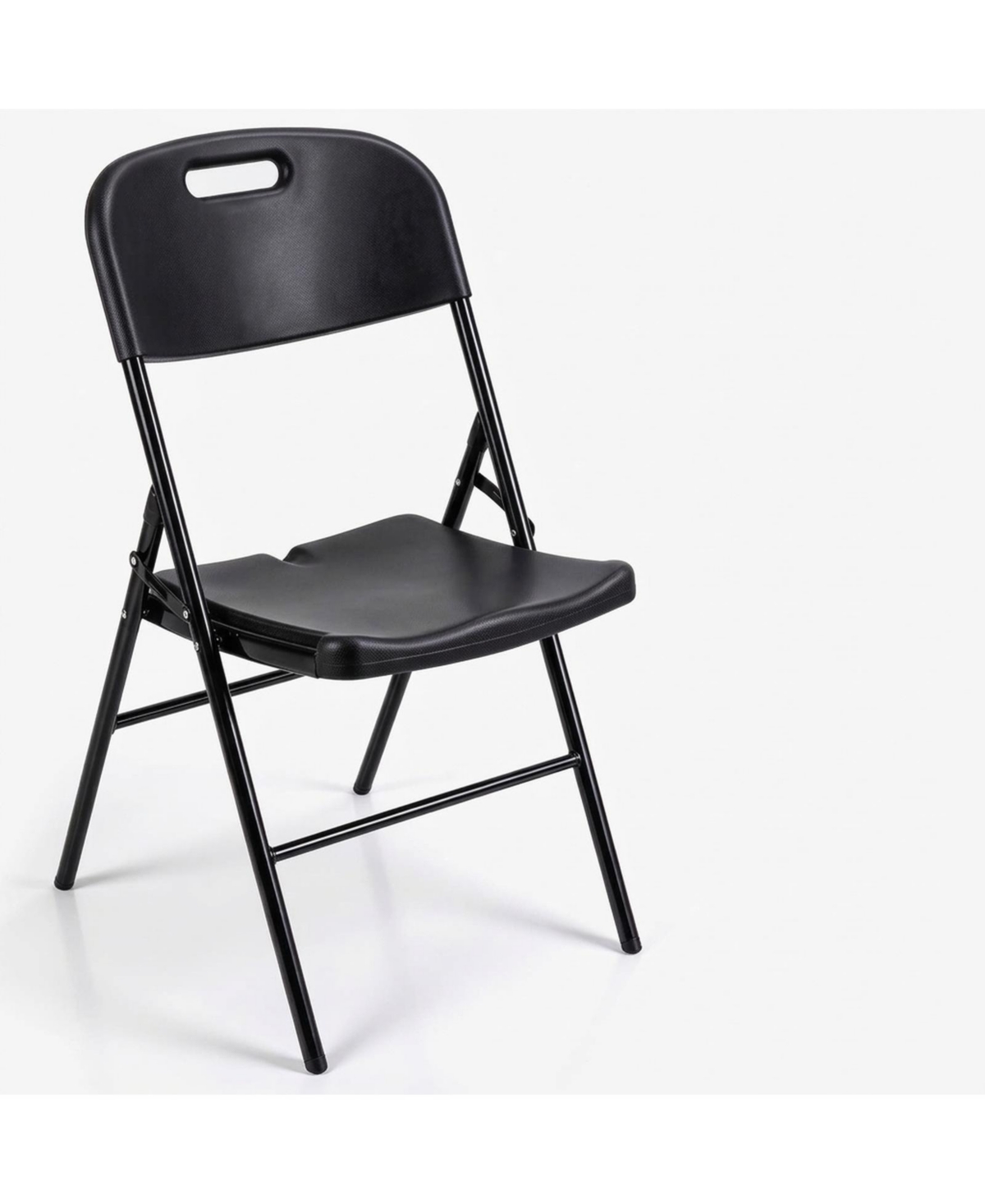 Sugift 4-Pack Folding Plastic Chairs with Hdpe Backrest and Seat 330 Lbs for Indoor Outdoor Events
