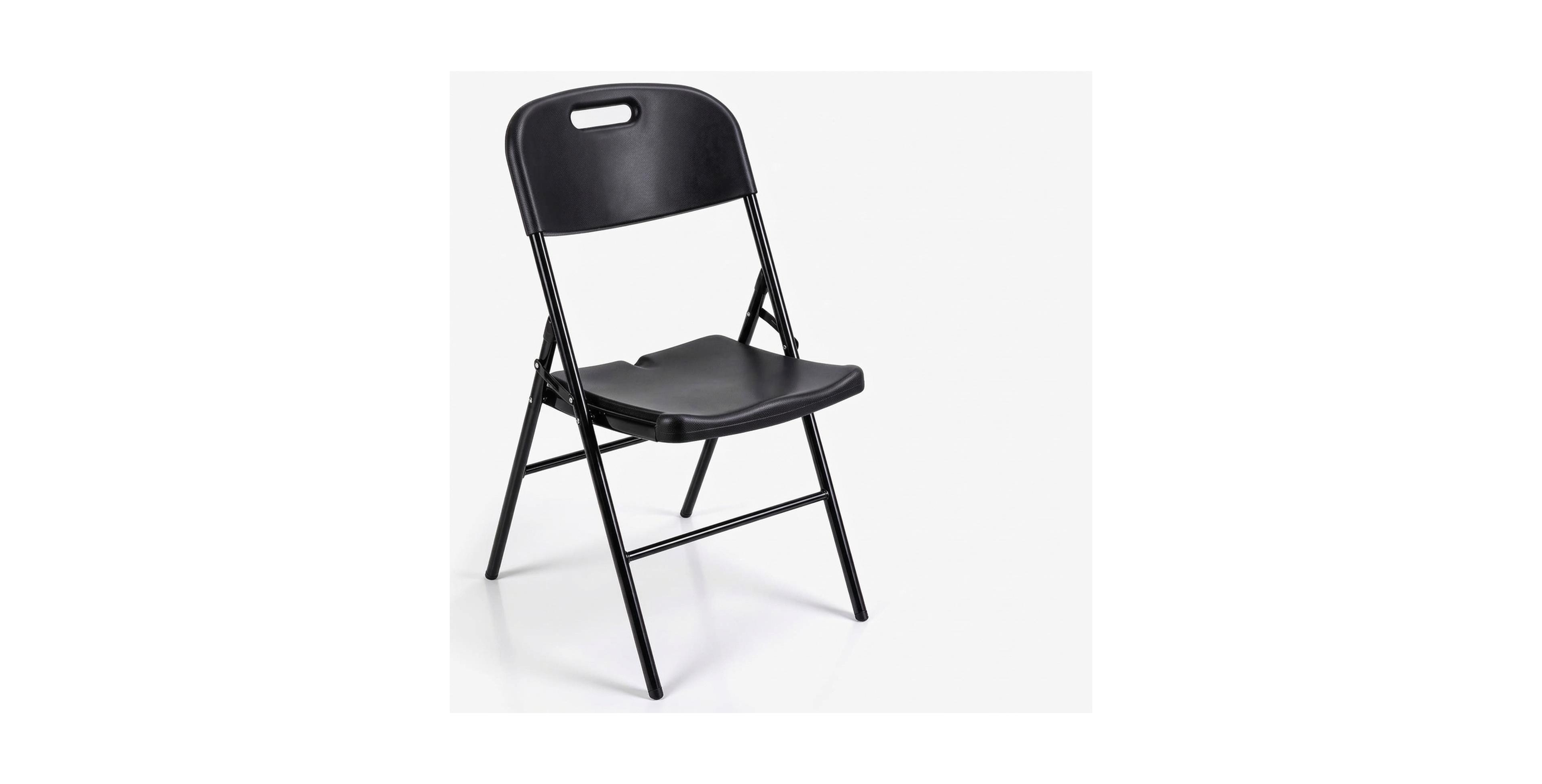 Sugift 4-Pack Folding Plastic Chairs with Hdpe Backrest and Seat 330 Lbs for Indoor Outdoor Events