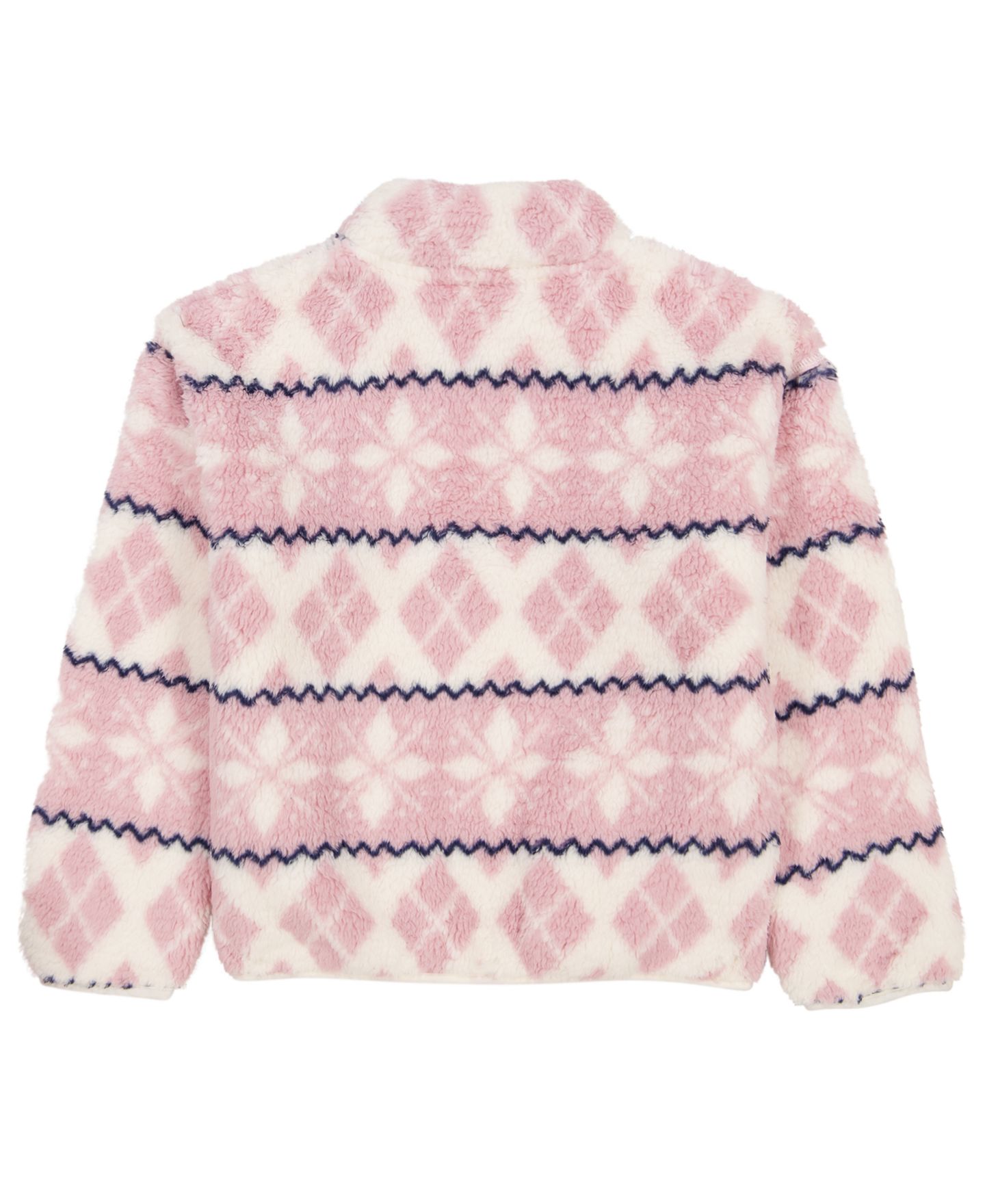 Куртка Tommy Hilfiger Printed Fairisle Minky для девочек, цвет: Мерло — фото 5