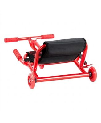 Wiggle Scooter Twist and Go Design with 9-Inch Extension Bar, 132 lb Capacity, Ages 4+